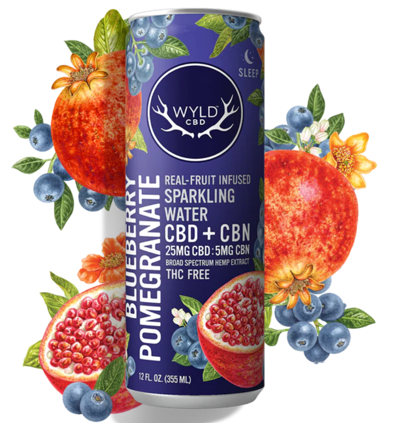 Wyld Waters / Blueberry Pomegranate
